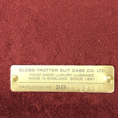 グローブトロッター ジェットコレクション ウィークエンド 2WAY ビジネスバッグ レザー ボルドー メンズ GLOBE-TROTTER【AFE13】