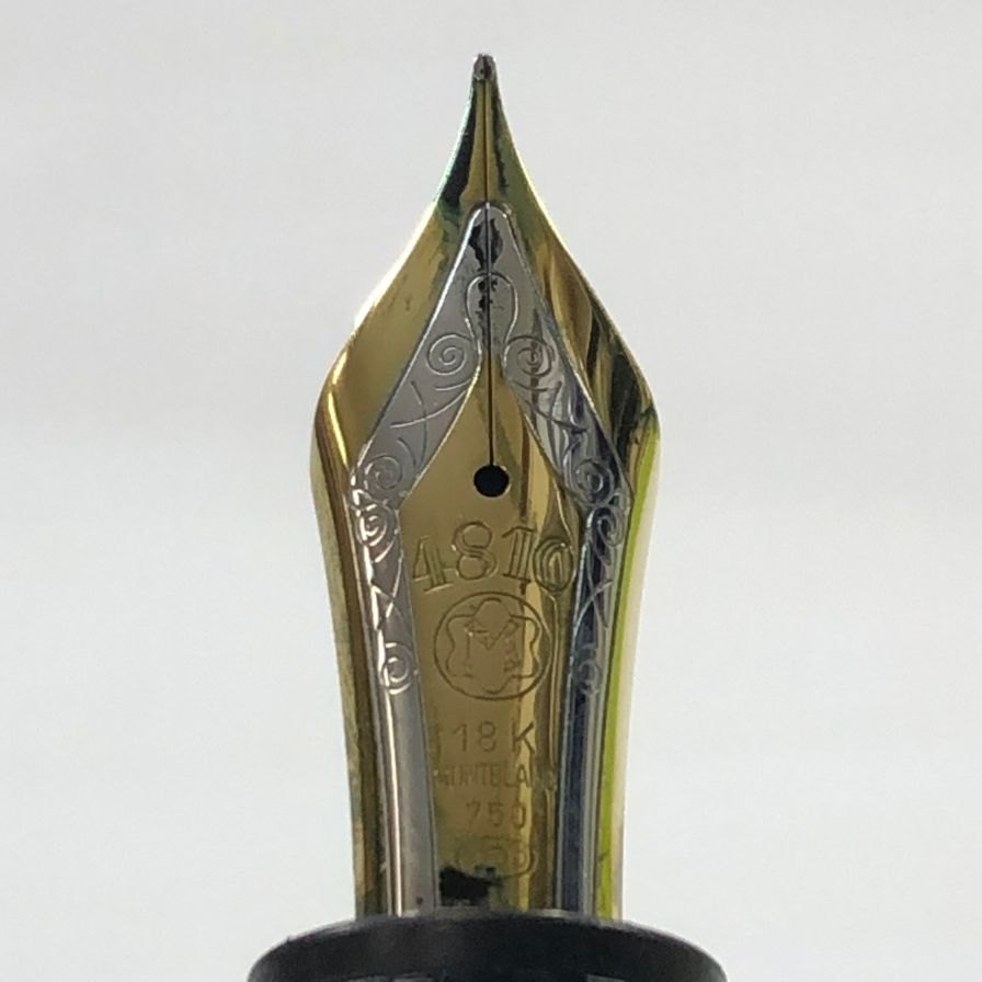 モンブラン 万年筆 マイスターシュテュック NO.149 ペン先18K 750 ブラック MONTBLANC【AFI2】