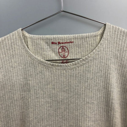 中古◆オールドホームステッダー クルーネック カットソー Ｔシャツ アイボリー メンズ サイズ44 olde homesteader 【AFB6】