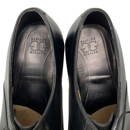 ガジアーノ＆ガーリング レザーシューズ オックスフォード カーフ ブラック UK12E メンズ 革靴 シューツリー付き GAZIANO＆GIRLING OXFORD ビジネスシューズ 約30.0cm【LA】【中古】