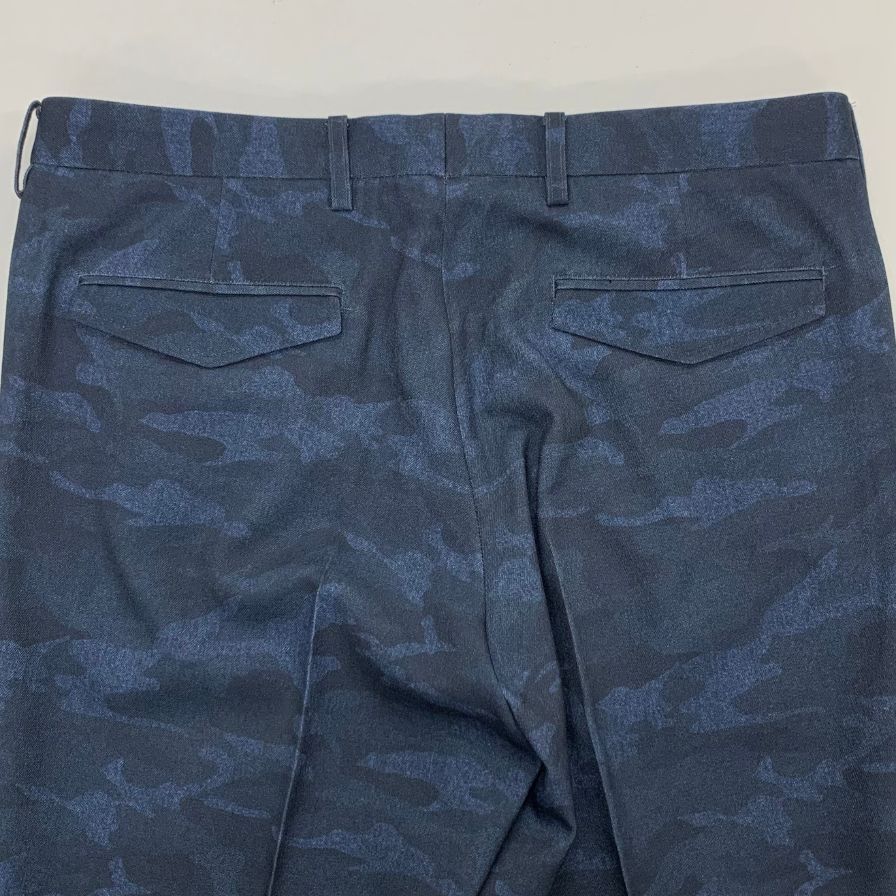 ジョセフ オム パンツ スラックス 迷彩 カモ柄 オンワード樫山 メンズ サイズ W82cm ネイビーJOSEPH HOMME 【AFB35】