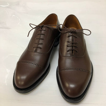 ジョンストン＆マーフィー レザーシューズ ストレートチップ アリストクラフト メンズ サイズ8.5 ブラウン JOHNSTON & MURPHY 約26.5cm【AFD12】