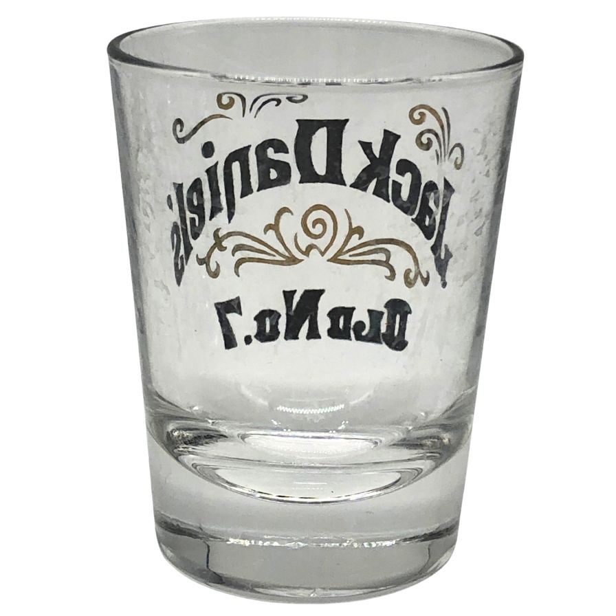 ジャックダニエル OLD No.7 ショットグラス 6個セット JACK DANIEL'S【AFI28】【中古】