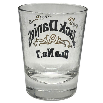 ジャックダニエル OLD No.7 ショットグラス 6個セット JACK DANIEL'S【AFI28】【中古】