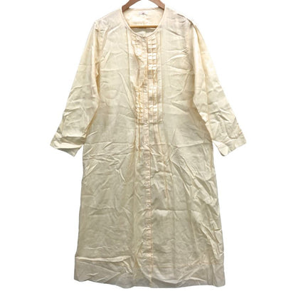 極美品◆クロエ ナイトウェア コットン Mサイズ クリーム色 NN7S52200 CHLOE 【AFB8】