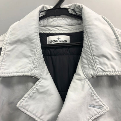 美品◆ストーンアイランド David-TC COAT PRIMAROFT インナー付き コート メンズ サイズXL オフホワイト STONE ISLAND 【AFF19】