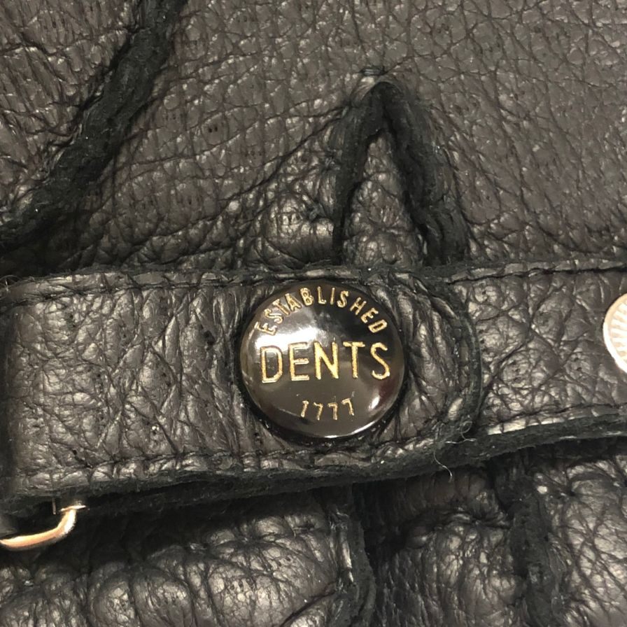 デンツ 手袋 レザー サイズ不明 ブラック DENTS