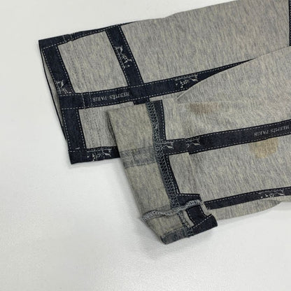 中古◆エルメス マルジェラ期 長袖Tシャツ ボルデュック グレー レディース サイズXL HERMES 【AFB6】
