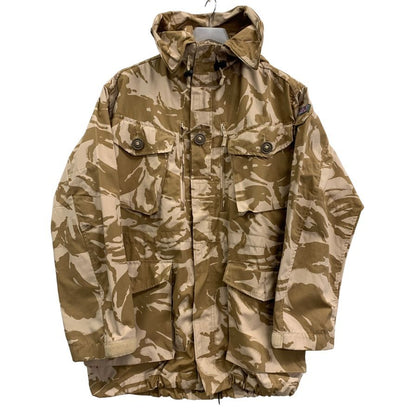 美品◆イギリス軍 コンバットスモックジャケット カモフラ柄 メンズ サイズ170/104 ベージュ系 【AFB34】