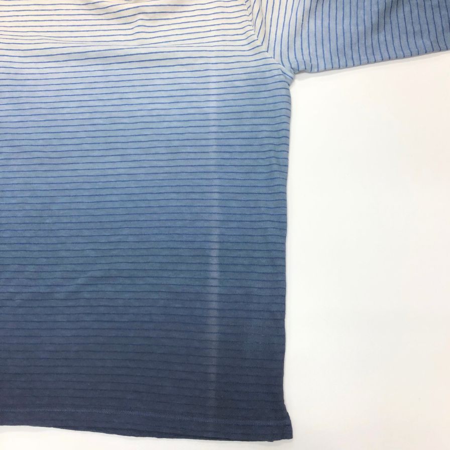 中古◇ロベルトコリーナ クルーネックロングTシャツ ブルー