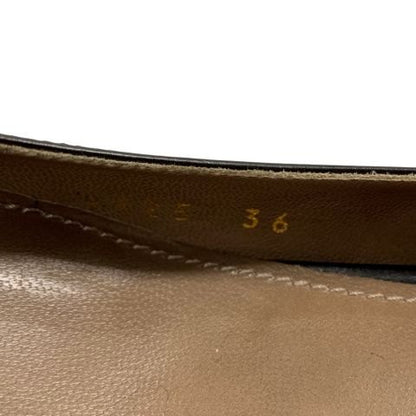 ドルチェ&ガッバーナ パンプス レザー レディース サイズ36 ブラック DOLCE&GABBANA 約23.0cm【AFC43】