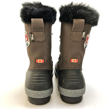 パジャール ブーツ レイリー ボア スノーブーツ  ユニセックス ブラウン サイズ26.5cm PAJAR 約26.5cm【AFC3】