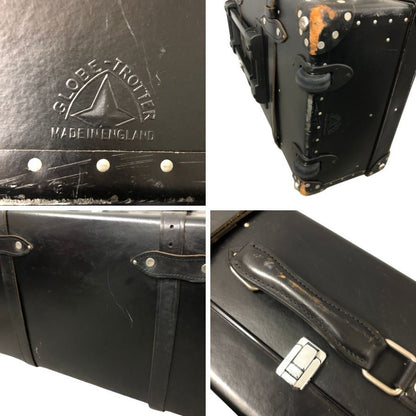 グローブトロッター スーツケース キャリーケース エクストララージ 28インチ ブラック ユニセックス GLOBE-TROTTER【AFE13】
