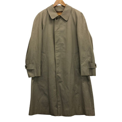 中古■アクアスキュータム バルカラーコート 70年S ヴィンテージ イングランド製 ベージュ メンズ Mサイズ想定 Aquascutum 【AFA7】