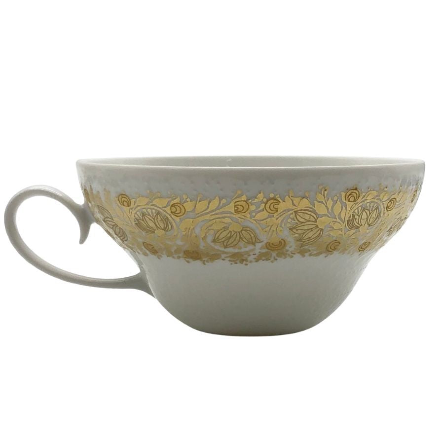 ローゼンタール スタジオライン ティーカップ&ソーサー ホワイト 3客セット Rosenthal studio-line【AFI21】【中古】
