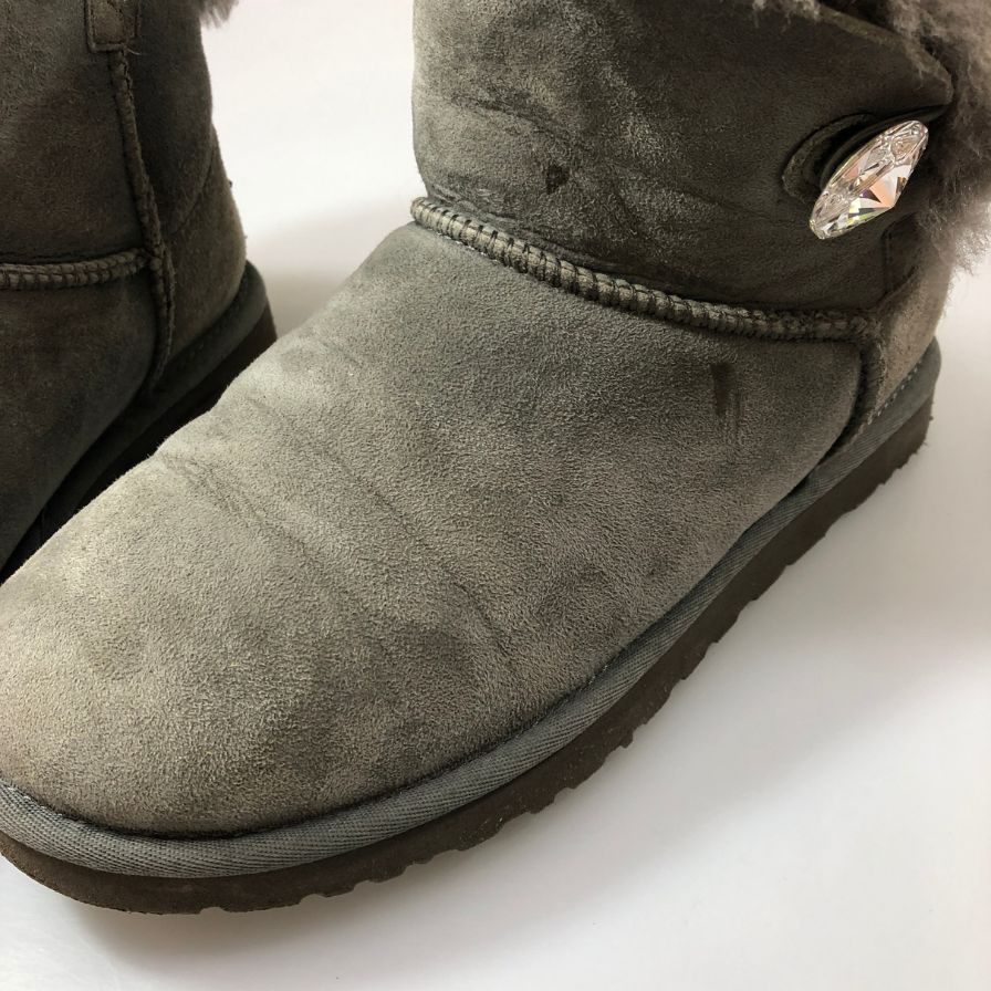 アグ ショートブーツ LYNNEA スタッズ ブラウン レディース サイズ25 1958 UGG 約25.0cm【AFC41】
