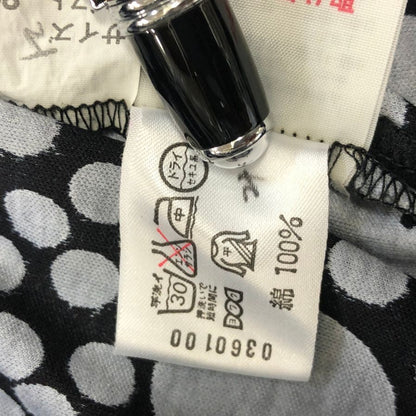 美品◆レオナール ワンピース モノトーン 総柄 レディース サイズL LEONARD 【AFB3】
