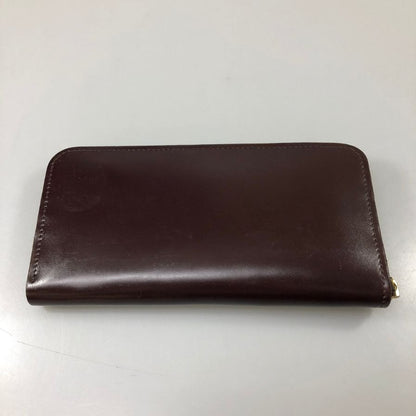 グレンロイヤル 長財布 ラウンドジップ コードバン ボルドー GLENROYAL【AFB55】