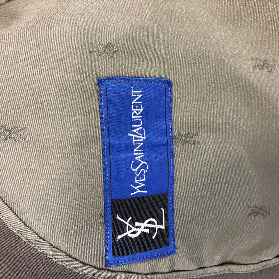 イヴサンローラン セットアップ スーツ ウール 上下セット グレー サイズ不明 メンズ Yves Saint Laurent【AFB35】