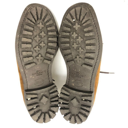 ジョセフ チーニー レザーシューズ ウィンフェル スエード  メンズ サイズ8.5F ブラウン JOSEPH CHEANEY WHINFELL スエードシューズ 約26.5cm【LA】【中古】