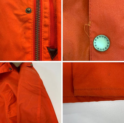 新品同様◆バブアー アウター ジャケット 232MWX2138 OVERSIZED BEAUFORT Bshop別注 メンズ オレンジ系 サイズ38 Barbour 【AFA2】