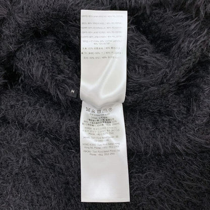 極美品◆トムフォード トップス セーター フロント紐 ウール艮 イタリア製 レディース サイズＭ ブラック TOMFORD 【AFB6】