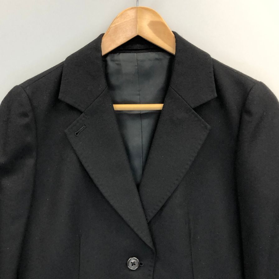 美品◆マーガレットハウエル ショートジャケット 2B ブラック レディース サイズ1 MARGARET HOWELL 【AFB14】