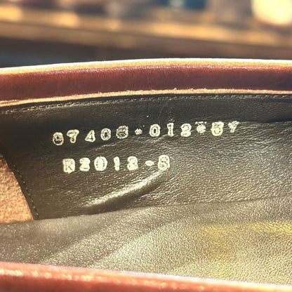 パラブーツ レザーシューズ シャンボード Uチップ カーフ ブラック メンズ サイズUK7 Paraboot CHAMBORD ビジネスシューズ 約25.5cm【LA】【中古】