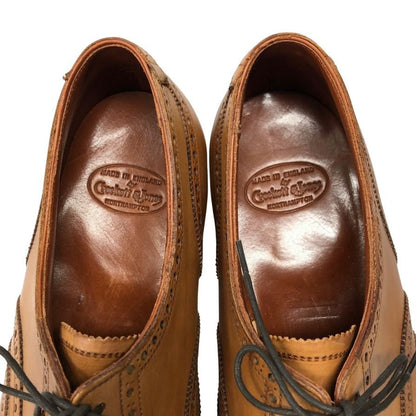 クロケット＆ジョーンズ レザーシューズ CLIFFORD ブラウン メンズ サイズ9 crockett & jones ビジネスシューズ 約27.5cm【LA】【中古】