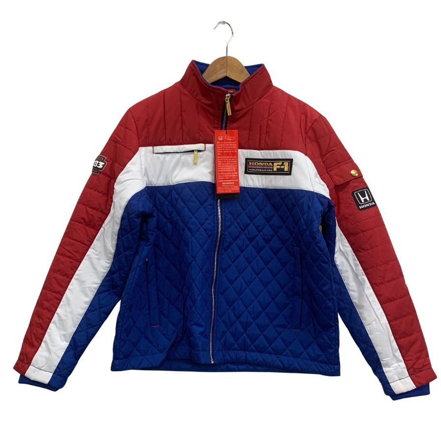 新品同様◆ホンダ F1 レーシングチーム 1983 キルティング ジャケット トリコカラー サイズM Honda Vintage Culture 【AFF24】