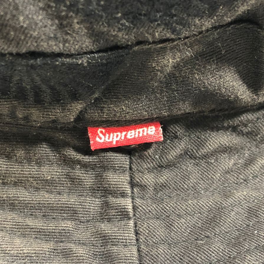 シュプリーム サスクワァッチファブリックス クラッシャー ハット ブラック サイズミディアムラージ  Supreme【AFB52】