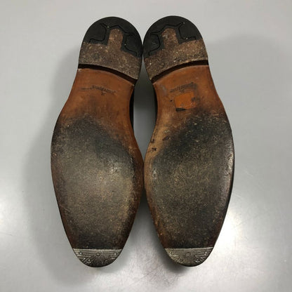 ジョンロブ ローファー フルストラップ フェンコート 4098ラスト レザー メンズ ブラウン サイズ6.5E JOHN LOBB FENCOTE ローファー 約25.5cm【LA】【中古】