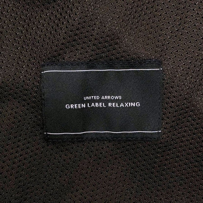 美品◆ユナイテッドアローズグリーンレーベルリラクシング テーラードジャケット 2B ブラウン メンズ サイズM UNITED ARROWS green label relaxing 【AFB39】