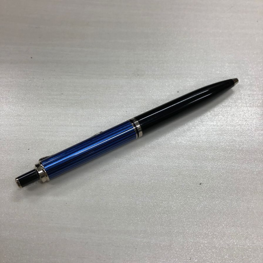 ペリカン ボールペン スーベレーン ノック式 青縞 ブルーストライプ PELIKAN【AFI9】