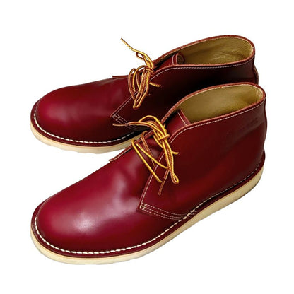 ダナー チャッカブーツ バーガンディ サイズ7.5  Danner ブーツ 約25.5cm【LA】【中古】