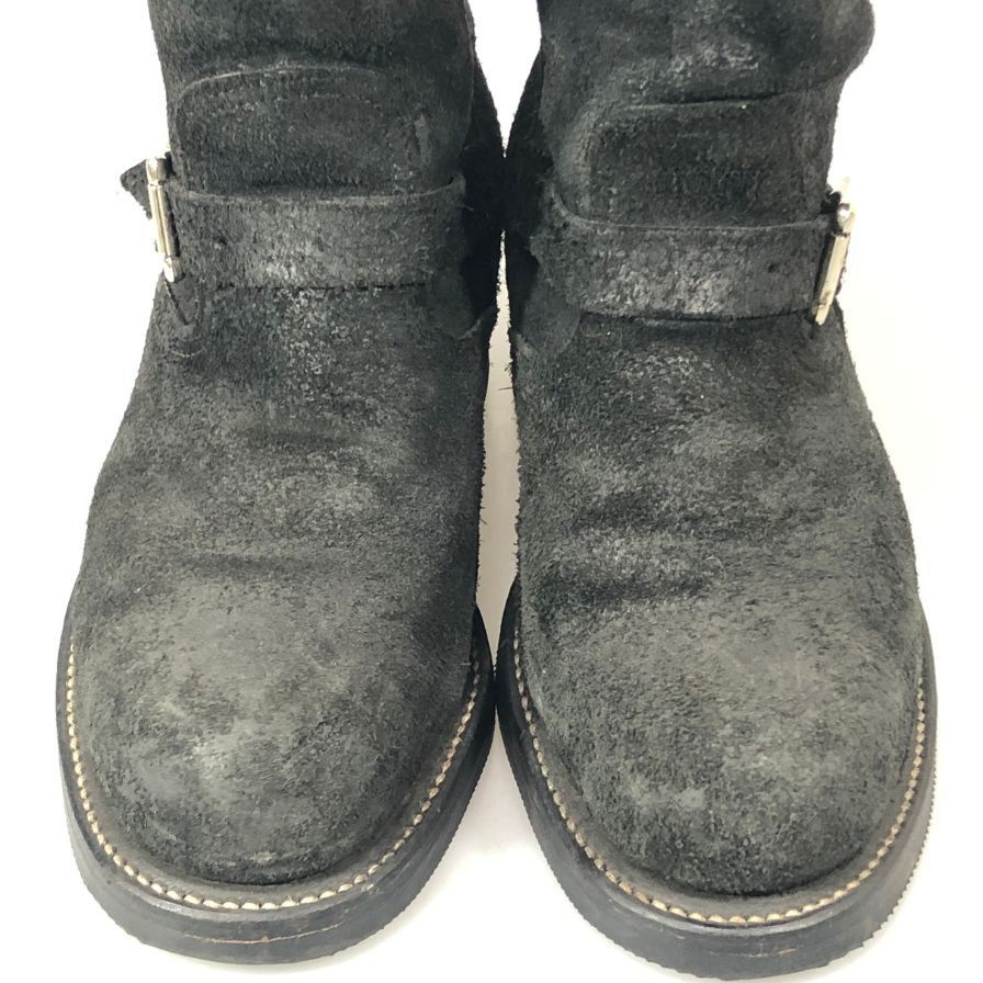 チペワ 91069 エンジニアブーツ スエード ブラック サイズUS7.5E メンズ CHIPPEWA 約25.5cm【AFI30】