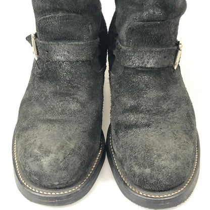 チペワ 91069 エンジニアブーツ スエード ブラック サイズUS7.5E メンズ CHIPPEWA 約25.5cm【AFI30】