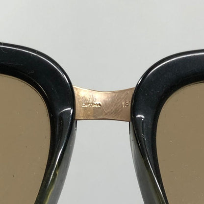 マルヴィッツ サングラス OPTIMA 18mm フルリム ブラック×ゴールド 135 MARWITZ【AFI15】