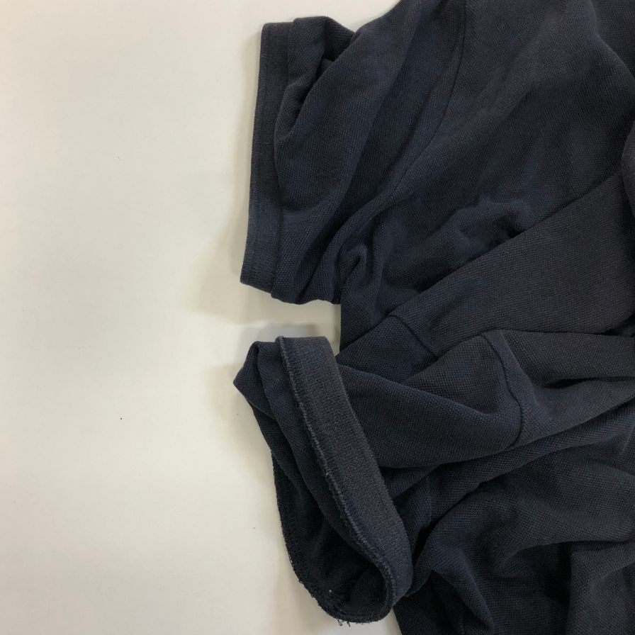 中古◆モンクレール 胸ロゴ ポロシャツ 2020年 MAGLIA POLO サイズS ネイビー Moncler 【AFB21】