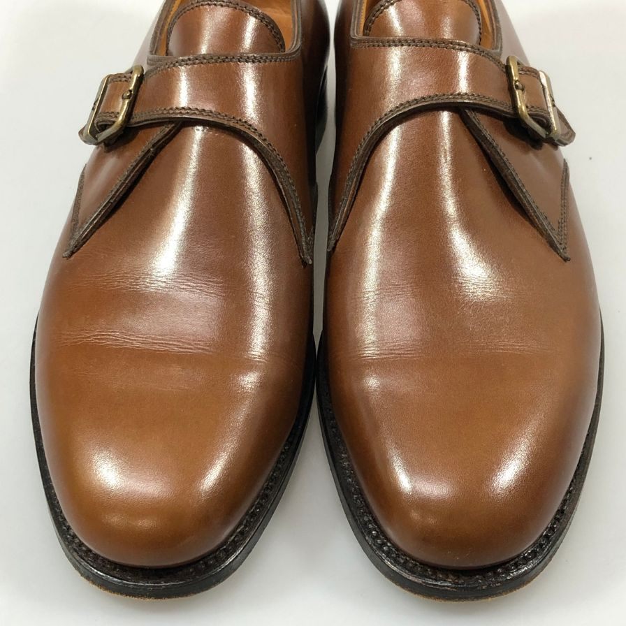 ジェイエムウエストン シングルモンク  レディース  タンブラウン  サイズ 3D J.M. Weston ビジネスシューズ 約22.0cm【LA】【中古】