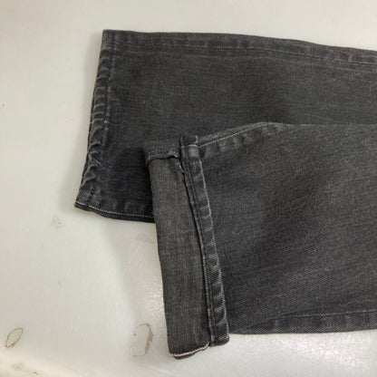 ロン ハーマン デニム パンツ USA製 セルビッジ 赤耳 メンズ サイズ31 ブラック Ron Herman Denim 【AFB41】