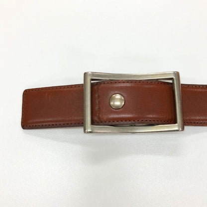 ウインズファクトリー フリコベルト  金具シルバー  ブラウン   WINS FACTORY【AFI18-3】