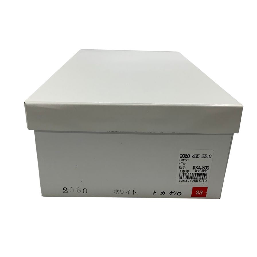 新宿屋 レザーサンダル トカゲ 2080-405 ホワイト 23.0cm レディース shinjukuya 約23.0cm【7-13】