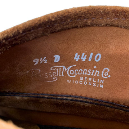 ラッセルモカシン チャッカブーツ スエード モカシン 4410 ブラウン メンズ サイズ9.5D Russell Moccasin 約28.0cm【AFC31】