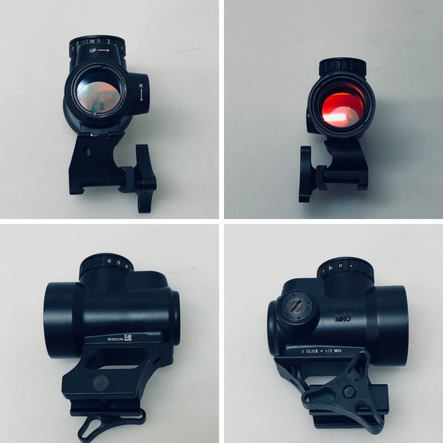 トリジコン MRO HDタイプ ＆ VLTOR WEAPON SYSTEMS サプレッサー ＆ ノーベルアームズコンバット T1 ドットサイト＆ライフル用ハードケース 【4点セット】【AFE13】【中古】