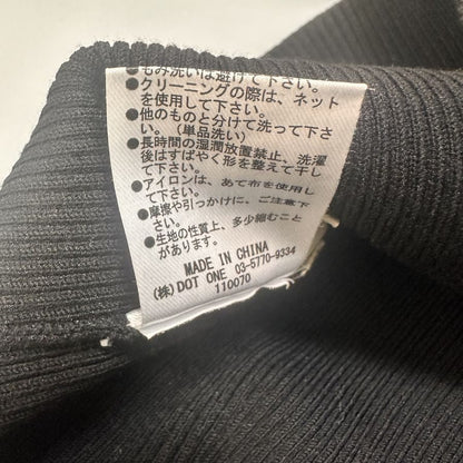 極美品◆アニュアンス 長袖トップス ブラック レディース サイズF ANUANS 【AFB9】