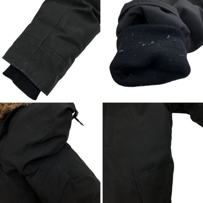 美品◆カナダグース ダウンジャケット ジャスパー 3438JM サイズM メンズ ブラック CANADAGOOSE 【AFB21】