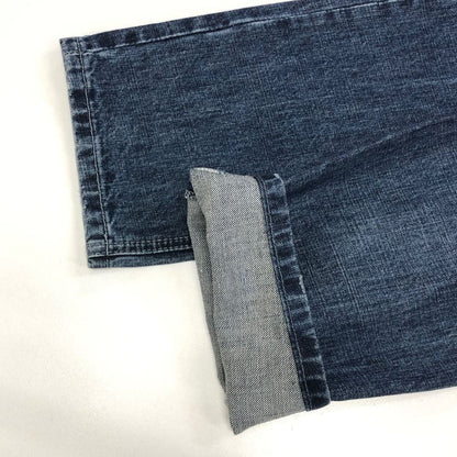 ドルチェ&ガッバーナ デニムパンツ レザーパッチ ダメージ加工 メンズ サイズ34 DOLCE&GABBANA 【AFB20】