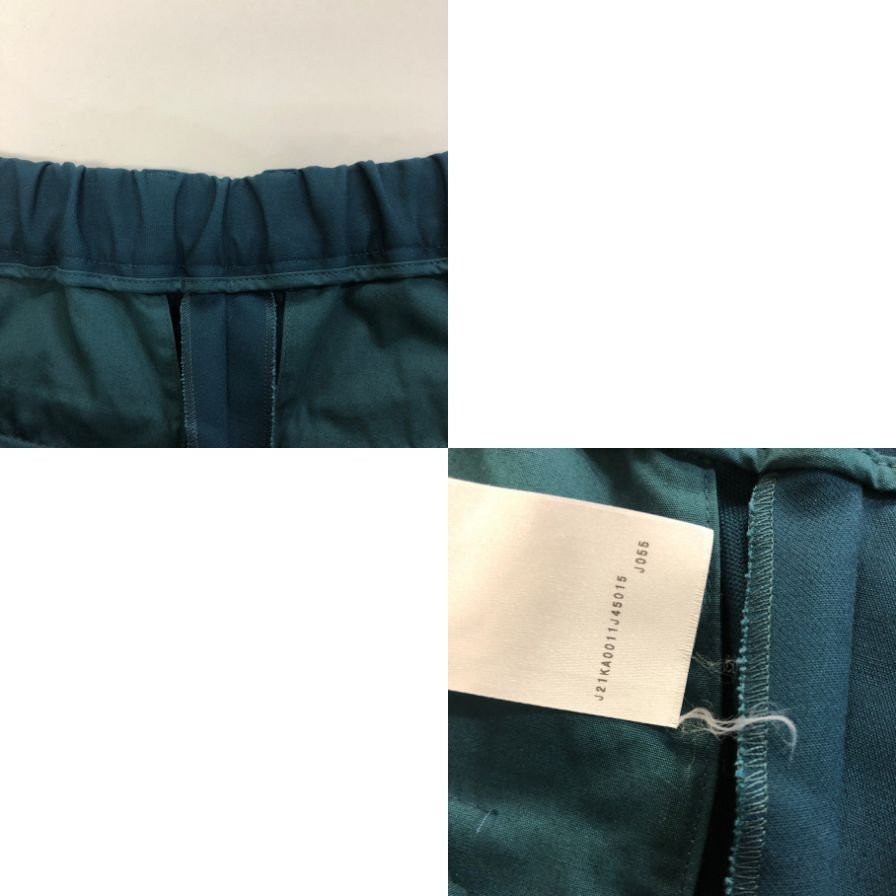 ジルサンダー 22SS テーパードパンツ グリーン メンズ 44 JIL SANDER 【AFB14】