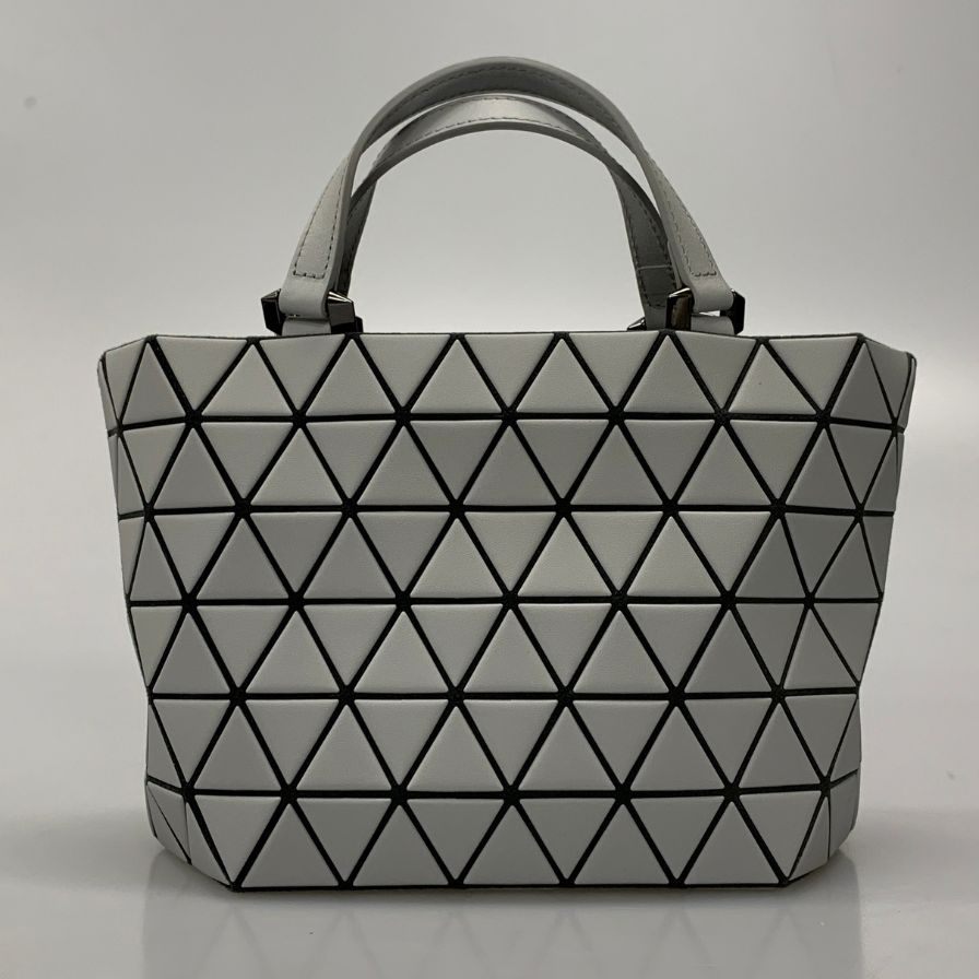 バオバオ イッセイミヤケ スモールハンドバッグ クリスタルマット BB58 AG313 ペールグレー レディース BAOBAO ISSEI MIYAKE【AFE12】